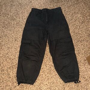 Dark Gray Cargo Pants